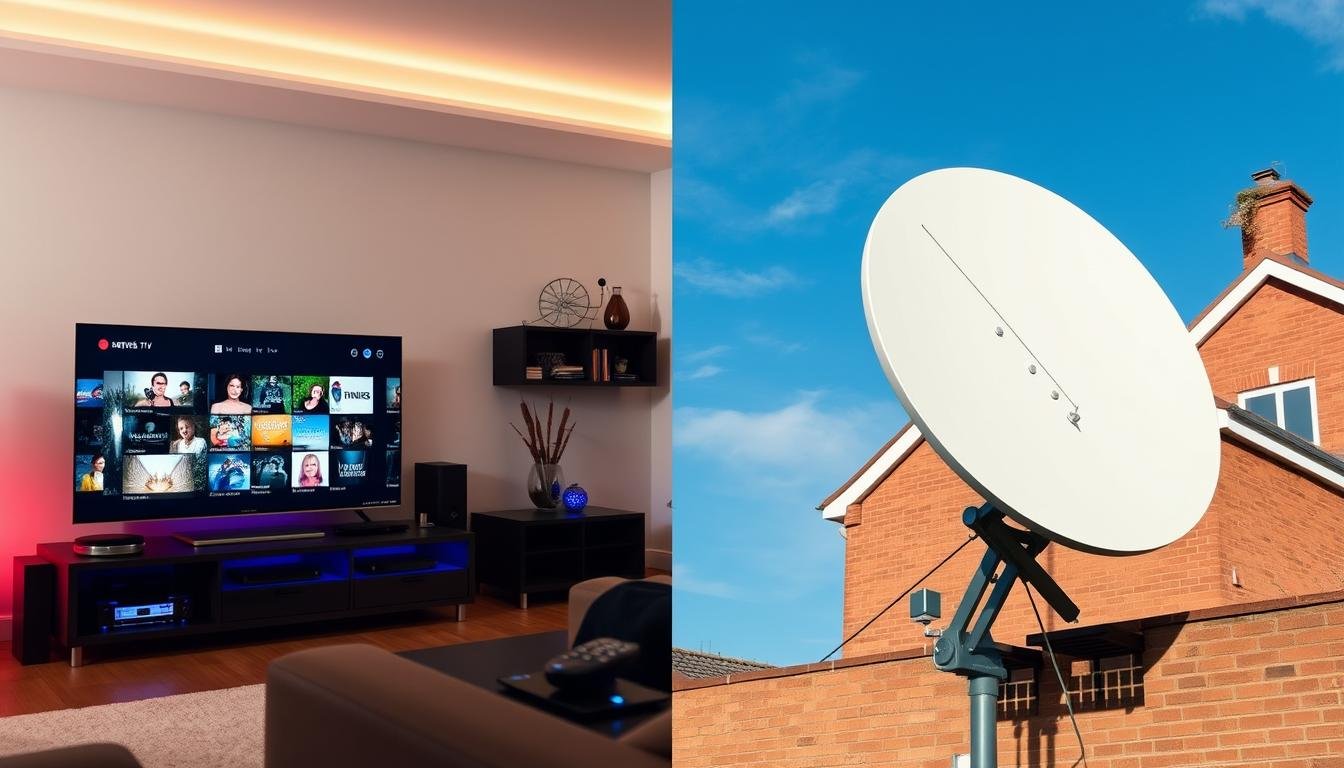 IPTV vs satellite TV UK