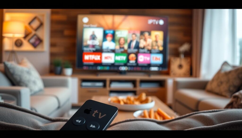 IPTV channels on Apple TV